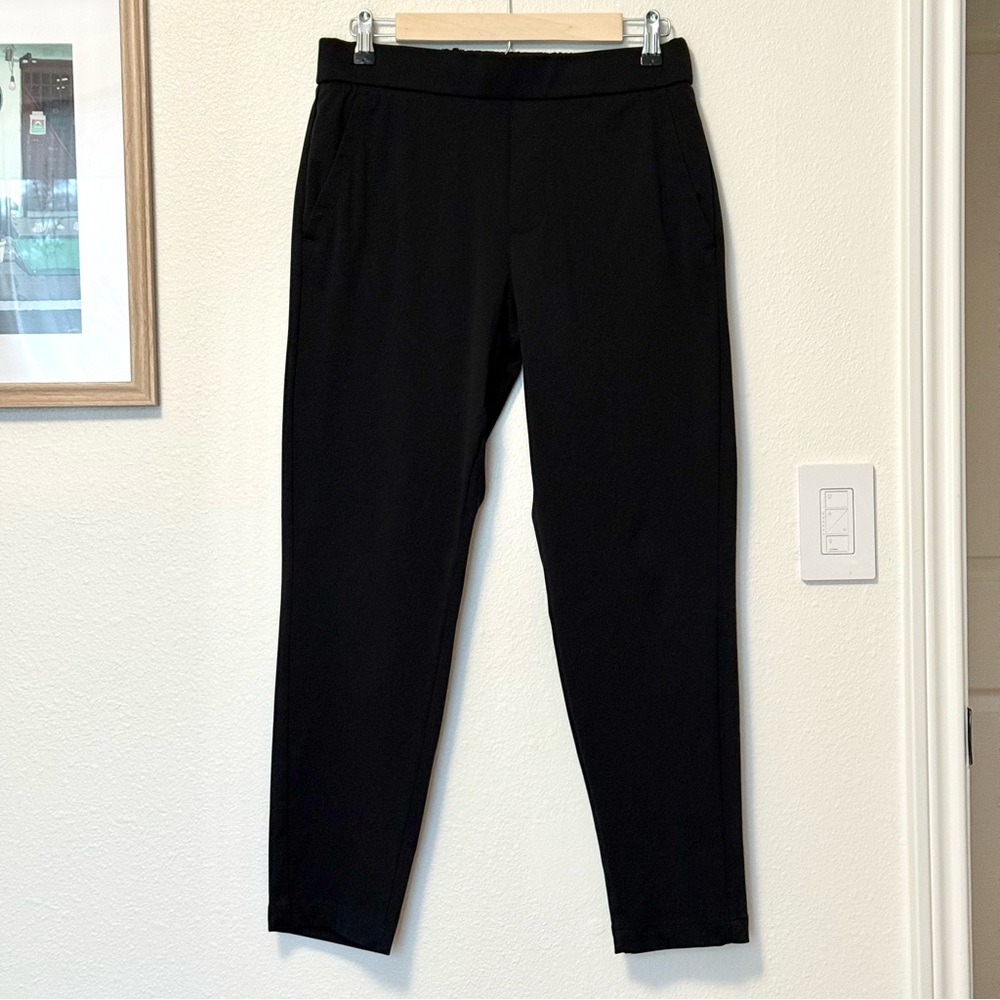 Bonobos Men’s Black Elastic Waist Travel Trousers (size S, Short Inseam)